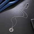 Retail Price R999 TITANIUM (NEVER FADE) FIVE STARS Necklace  45cm (SILVER ONLY)