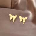 Retail Price R499 TITANIUM (NEVER FADE) BUTTERFLY EARRINGS (SILVER ONLY)
