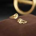Retail Price R649 TITANIUM (NEVER FADE) ANGEL WINGS Earrings (GOLD ONLY)