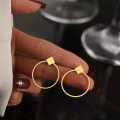 Retail Price R649 TITANIUM (NEVER FADE) HOOP Earrings (SILVER ONLY)