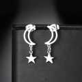 Retail Price R699 TITANIUM (NEVER FADE) GOLD MOON & STARS Earrings