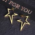 Retail Price R699 TITANIUM (NEVER FADE) STAR Earrings (SILVER ONLY)