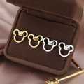 Retail Price R799 TITANIUM (NEVER FADE) GOLD MINNIE MOUSE Earrings