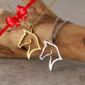 Retail Price R1099 SILVER HORSE Necklace 45cm TITANIUM (NEVER FADE)