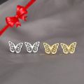 Retail Price R599 SILVER BUTTERFLY Earrings TITANIUM (NEVER FADE)