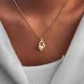 Retail Price R1199 TITANIUM (NEVER FADE) GOLD I LOVE YOU Necklace 45cm
