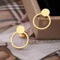 Retail Price R799 TITANIUM (NEVER FADE) GOLD CIRCLE Earrings