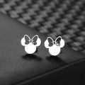 Retail Price R799 TITANIUM (NEVER FADE) SILVER MINNIE MOUSE Earrings