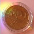 1973 Proof Two Cents in Capsule