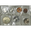 1967 Uncirculated Set(Silver R1) Original Packaging