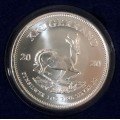 2020 1oz Silver Kruger Rand Brilliant Uncirculated(packed in capsule and SA Mint Box)