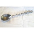 Stunning and LARGE!!! Beautiful Pewter Salad Spoon