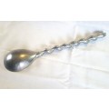 Stunning and LARGE!!! Beautiful Pewter Salad Spoon