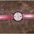 Beautiful Ladies Watch - Diva - Pink Pearl Faux Leather Strap