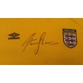 England shirt signed by Alan Shearer (early 2000s)