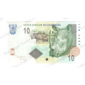 TT Mboweni, 2nd Issue,  R10`s ` UNC`  `GQ6195948 A`