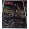 Scope 1969 Magazine - 8 August -  Original pics of Moon landing