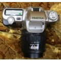 Pentax Camera with built in flash and 35-80mm lense