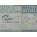 Hobbies Weekly Magazines 1957-1959 x10