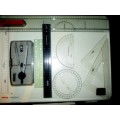 Technical Drawing set . incl Rotring College Board  . incl bag