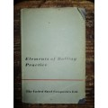 Elements of rolling practice 1949