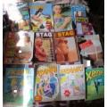 Stag , Prank , Bunny Girl and similar Magazines x 14  1990s