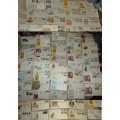 First day Covers x100