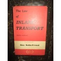 The Law of Carriage By Inland Transport 1965