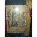 Antique Box with Statue inside