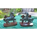 Magnificent Horse Bookends