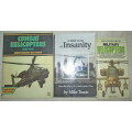 Helicopter Books x 3