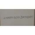 Greeting Card Happy 60th Birthday