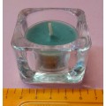 Glass Tealight candle holders set of 4