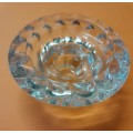 Glass Candle holders set of two