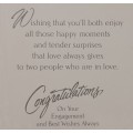 Greeting Card Congrats on Your Engagement