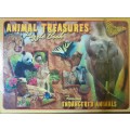 Animal Treasures Puzzle in Book Form