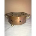COPPER BOWL AND LID
