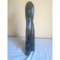AFRICAN WOODEN MOTHER AND CHILD STATUE