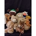 ASSORTED BOX OF PRE-LOVED PLUSH TOYS