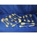 COLLECTOR SPOONS  (14PCS)