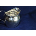 Hallmarked George V Helmet Shaped Silver Cream Jug (65g)