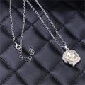 GLOW IN THE DARK ROSE DETAIL NECKLACE
