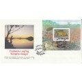 NAM 1992-04-16 Freshwater Angling Min Sheet Foundation FDC N7 (15 000) [SACC R30]