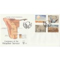 NAM 1991-02-01 Centenary of Weather Service FDC 1.5 (58 000) [SACC R8]