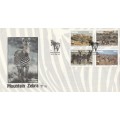 NAM 1991-04-18 Endangered Species. Mountain Zebra FDC 1.6 (58 000) [SACC R20]