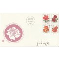 RSA 1979-10-04 4th World Rose Convention FDC 3.18 (140 000) Autographed by Artist!