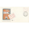 RSA 1986-08-14 Introduction of Postage Labels (Frama Labels) FDC 4.16.1 [SACC R2.50]