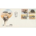 SWA 1985-03-15 Ostriches FDC 48 [SACC R7]