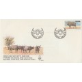 SWA 1985-04-01 Additional Value to the Definitive Issue FDC 48.1 [SACC R1]
