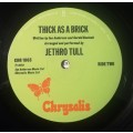 JETHRO TULL - THICK AS A BRICK - VG/VG
